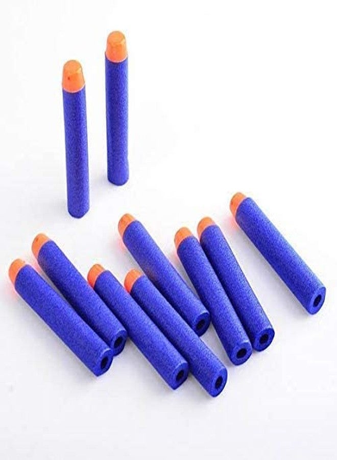 CLAPONE Hollow Out Soft Foam Refill Darts for N-Strike Elite Series Blasters Soft Foam Refill Darts for Nerf N-Strike Elite Blasters Hollow Safe & Durable Premium Bullets(Blue, 100 Pieces) - Image 3